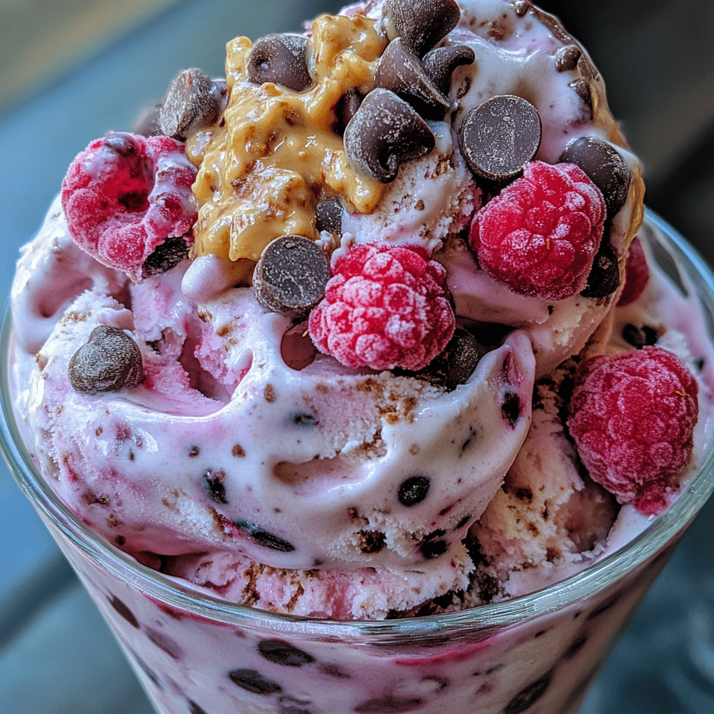 Cottage Cheese Berry Ice Cream: The Best High-Protein Summer Treat 7 Chocolate chip cottage cheese berry ice cream
