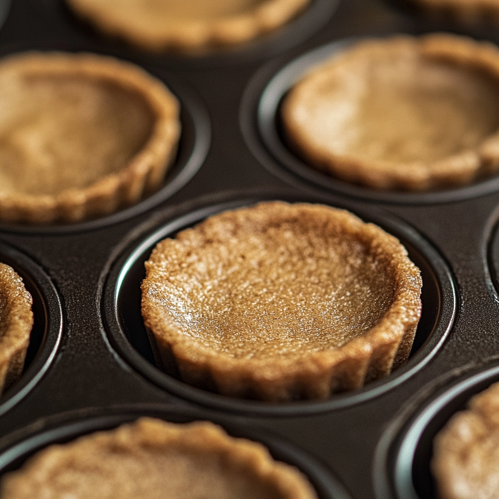 Cookie Cups: Bake Joyful Edible Wonders! 6 Cookie dough pressed into muffin tin to form cups
