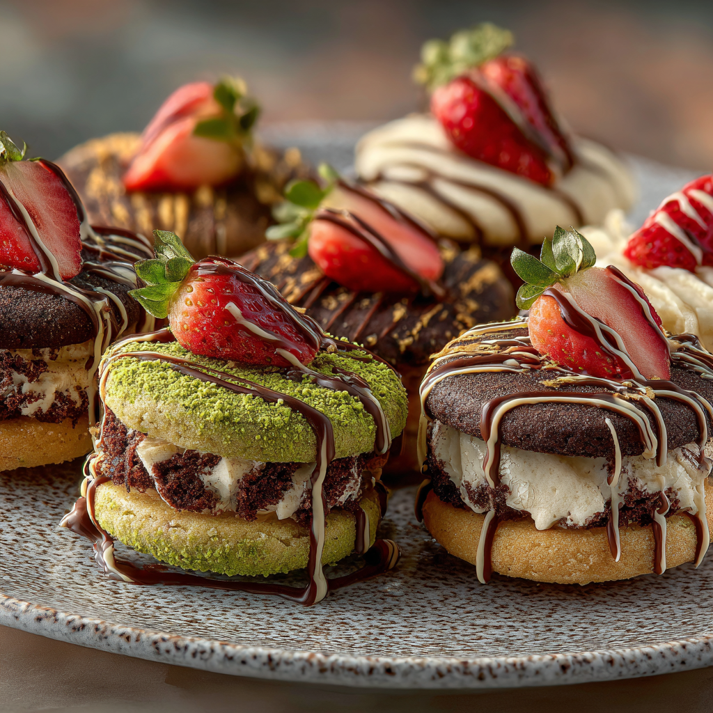 Tiramisu Sandwich Cookies: A Delightful Twist! 8 tiramisu cookie variations platter