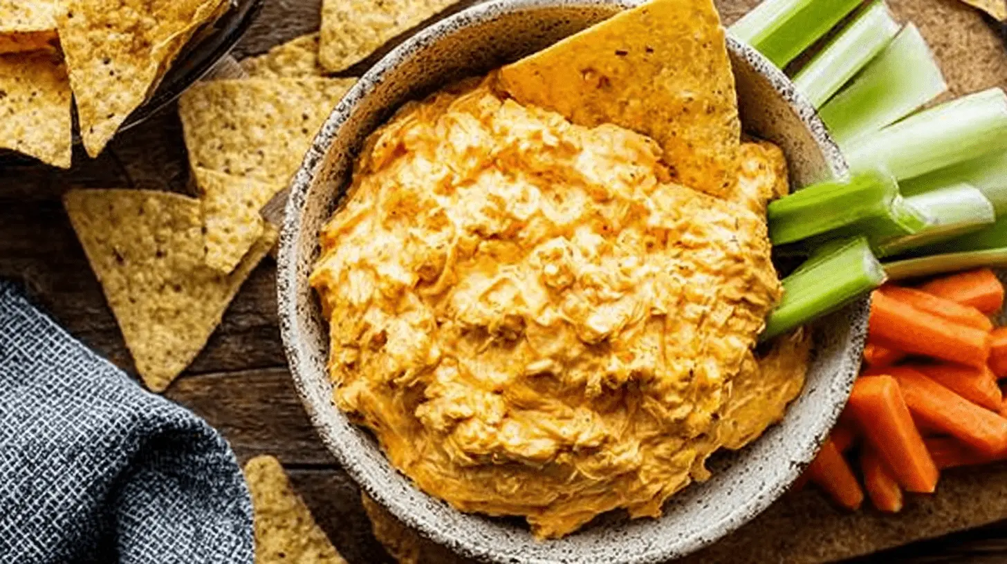 Cheesy Crock Pot Buffalo Chicken Dip: The Ultimate Party Appetizer