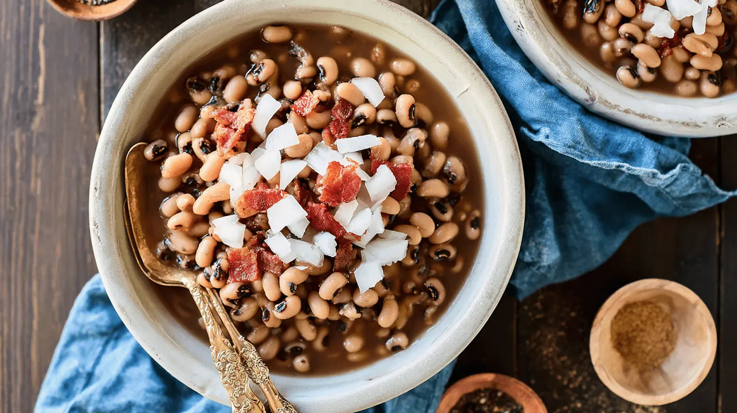 Crock Pot Southern Black Eyed Peas: Easy, Smoky, & Creamy